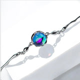 S925 Sterling Silver Mermaid Tears Pendant Necklace Women Jewelry