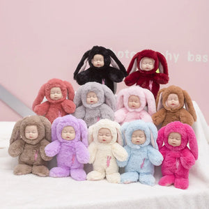 Kids Plush Dolls Keychain Soft Stuffed Toys Keyring Mini Plush Animals