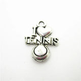 20pcs Softball Yoga Swimming Dangle Charms DIY Jewelry Floating Charms