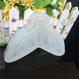 Fishtail Liquid Silicone Mold DIY Resin Jewelry Pendant Lanugo Mold