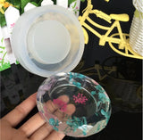 Transparent Silicone Round Square Ashtray Mould DIY Epoxy Mold Resin Jewelry