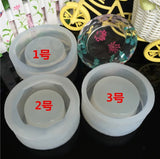 Transparent Silicone Round Square Ashtray Mould DIY Epoxy Mold Resin Jewelry
