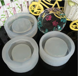Transparent Silicone Round Square Ashtray Mould DIY Epoxy Mold Resin Jewelry