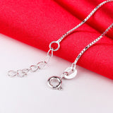 925 Silver CZ Crystal Anklet Woman Jewelry