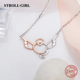 Arrival 925 Silver Diy Angel&devil Pendant Necklace