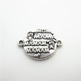 20pcs Mom MAMA Charms Dangle Bracelets Bangles Jewelry Accessories