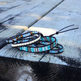 Vintage Bohemia Stone Leather Wrap Bracelet for Women & Men