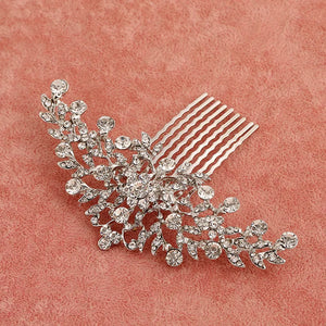 Bridal Rhinestone Hair Comb for Women