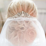 Bridal Rhinestone Hair Comb for Women