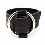 Punk Exaggeration Wide Leather Bracelet for Women