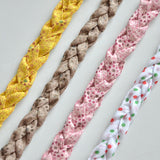Vintage Braided Pearl Tassel Waist Chain Fringed Belt
