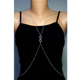 Female Bodychain Necklace Lucky Eight Body Chain Necklace