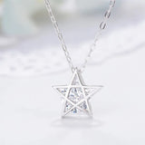 Star Pendant Necklace Sweet Women's Necklace