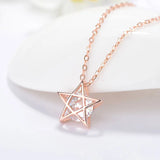 Star Pendant Necklace Sweet Women's Necklace
