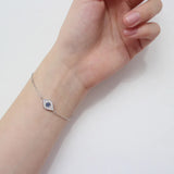 925 Silver Eyes Charm Bracelets for Women