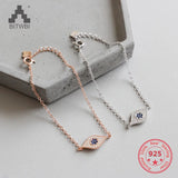 925 Silver Eyes Charm Bracelets for Women