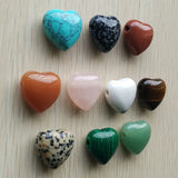 Natural Stone Charms Pendants for Jewelry Making 25mm 10pcs/lot