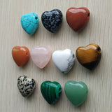 Natural Stone Charms Pendants for Jewelry Making 25mm 10pcs/lot