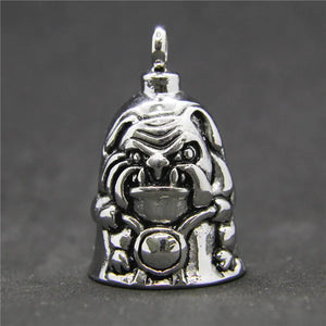 Biker Mad Dog Biker Bell Pendant 316 Stainless Steel Polishing Heavy Bell