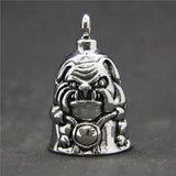 Biker Mad Dog Biker Bell Pendant 316 Stainless Steel Polishing Heavy Bell
