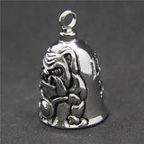 Biker Mad Dog Biker Bell Pendant 316 Stainless Steel Polishing Heavy Bell