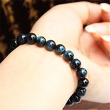 Natural Tiger's Eyes Gem Stone Round Beads Bracelets For Women