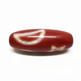 Red Agate Sun+moon+star Natural Tibetan Dzi Beads 15x40mm
