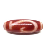 Red Agate Turtle back 15x40mm Natural Tibetan Dzi Beads for diy Jewelry
