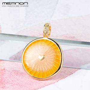 925 Sterling Silver Rays Of Sunshine Charm Bead Spring Collection