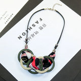 Autumn Winter Clavicle Chain Laced Necklace Women's Air Necklace