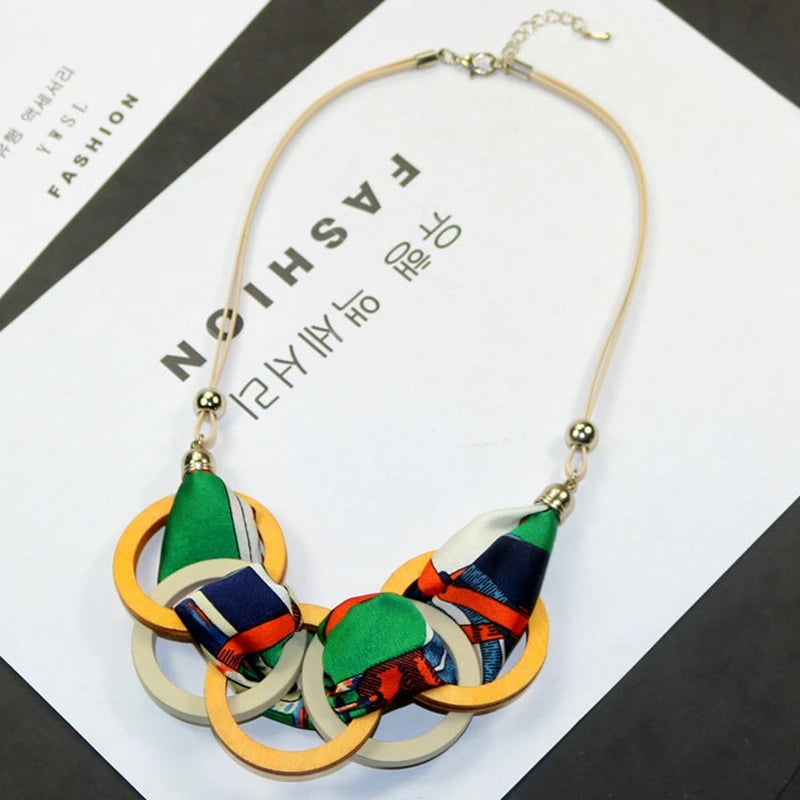 Autumn Winter Clavicle Chain Laced Necklace Women's Air Necklace