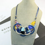 Autumn Winter Clavicle Chain Laced Necklace Women's Air Necklace