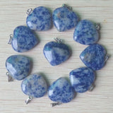 50pcs/lot Sodalite Charms Pendants for Jewelry Making