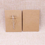 200 pcs Blank Jewelry Card for Brooch, Key Chain, Hair Clip - Hot Design