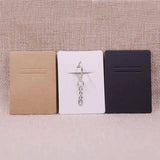 200 pcs Blank Jewelry Card for Brooch, Key Chain, Hair Clip - Hot Design