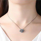 Turquoise Evil Eye Necklace for Women