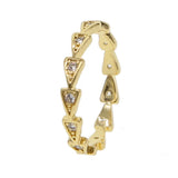 CZ Eternity Wedding Band Ring for Women