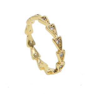 CZ Eternity Wedding Band Ring for Women