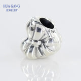 925 Silver Heart Bow Charm Bracelet Women Jewelry