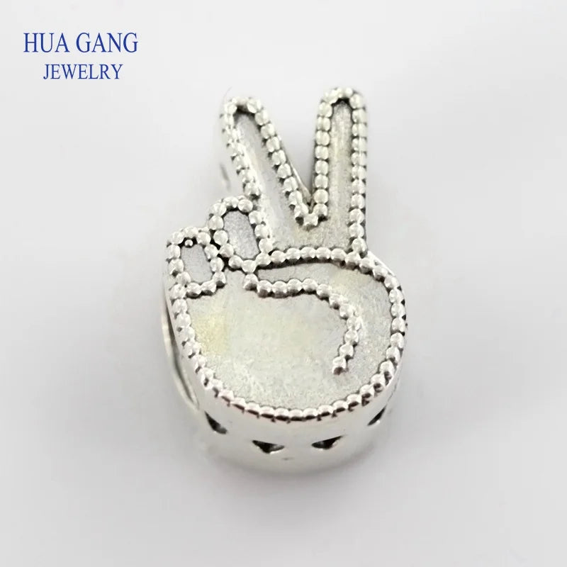 925 Silver Self-Confidence Charm for DIY Bracelet