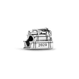 High 925 Sterling Silver Graduation Charms for DIY Jewelry
