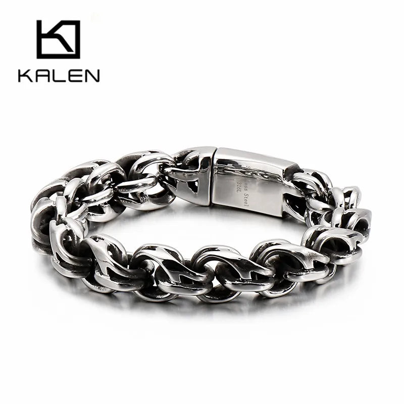 Boho Hip 9" Steel Chain Bracelet