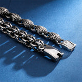 Boho Hip 9" Steel Chain Bracelet