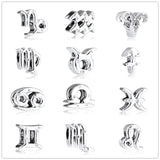 925 Silver Winter Zodiac Charms for DIY Jewelry