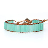 Colorful Natural Stone Beads Wrap Bracelet