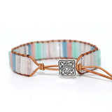 Colorful Natural Stone Beads Wrap Bracelet