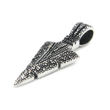 Punk Arrow Pendant 316L Stainless Steel Dots Sharp Arrow Pendant