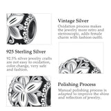 925 Silver Flower Charms with CZ for Bangles & Bracelets