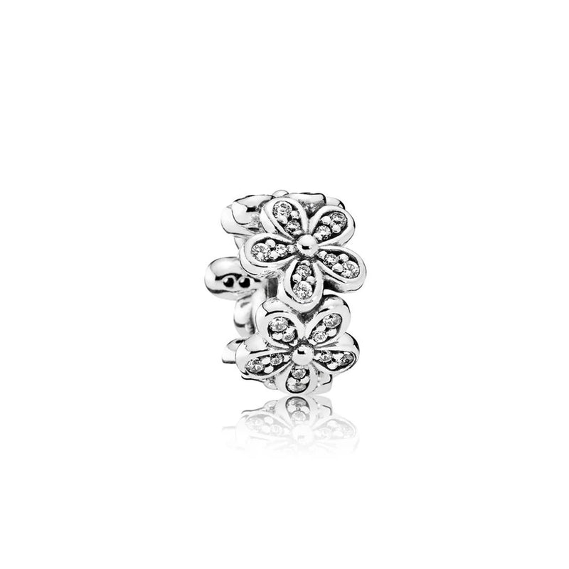S925 Sterling Silver Heart Beads for DIY Bracelet Jewelry