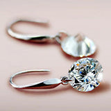 925 Silver Crystal Name Earrings Set